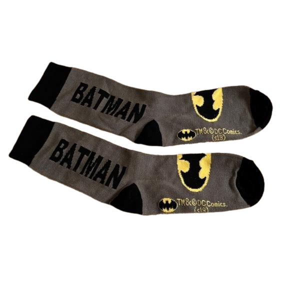 Batman socks Fit size 8 to 11 NWOT - Picture 1 of 3